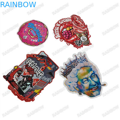 CMYK Pantone Farben 3,5 g 7 g 14 g 28 g Spezialformtüten mit umweltfreundlicher Tinte für Gravurdruck