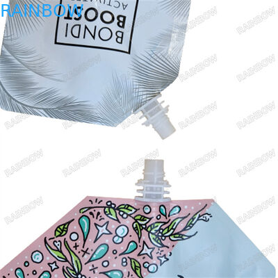 Stand Up Spout Poch Verpackung FDA zugelassen 500 ml biologische fermentierte Honiggetränke