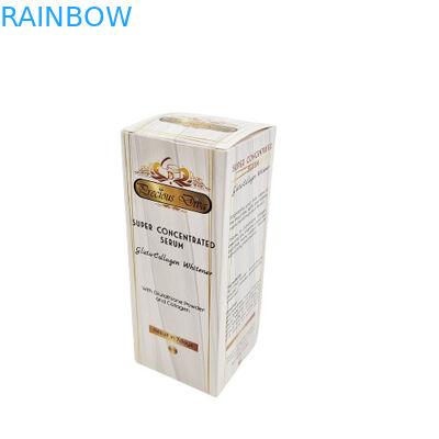 Großflächige Verpackungen sehen nicht weiter als ein Faltschachtel