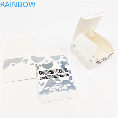 Glänzende Oberflächenveredelung Faltschachtel Packung 350 g Dicke und mehr