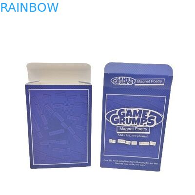 Klassische Papierbox Verpackung anpassbare Menge Pillen/Lebensmittelverpackung