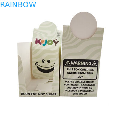 Spot-Color-Druck Karton-Packungskiste für anpassbare Mengen und CMYK-Druck