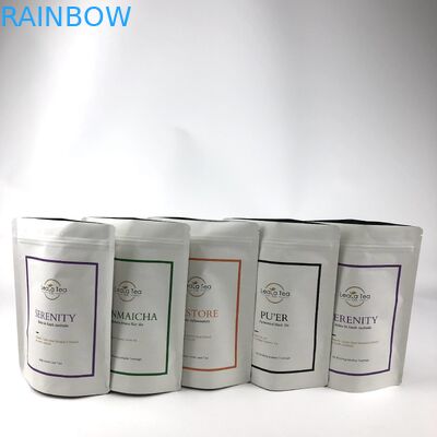 Verhandlungsfähige Versandmethode und Entgasungsventil Kraftpapierbeutel Teebeutel Verpackung