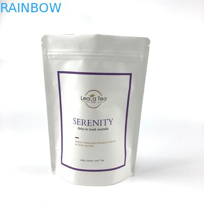 Wiederverschließbare Stehtaschen mit individuellem Logo für Trockentee-Taschenverpackungen