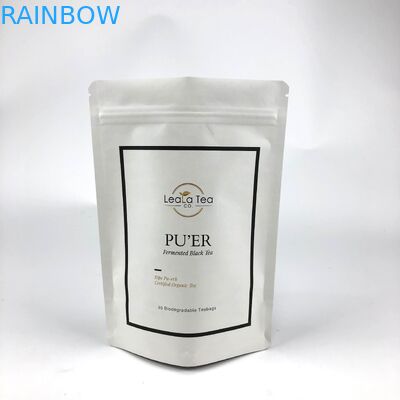 Wiederverschließbare Stehtaschen mit individuellem Logo für Trockentee-Taschenverpackungen