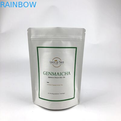 Wiederverschließbare Stehtaschen mit individuellem Logo für Trockentee-Taschenverpackungen