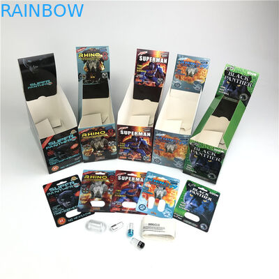 Für Rhino Pillen Rhino 7 3d Sexy Verstärkung 5000 Männliche Verstärkung Sexy Pille 3d Blister Karte 3d 5d Lentikular