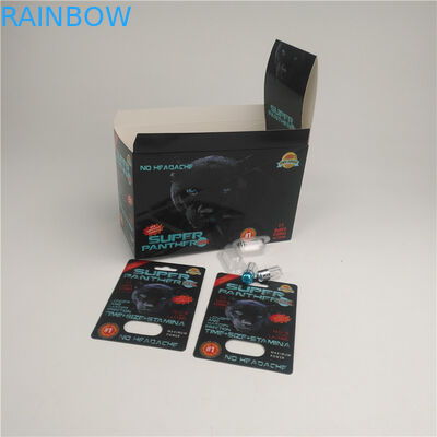 Premierzen Blister Card Verpackung Kundenspezifische kindersichere 3D-Karton-Papierbox