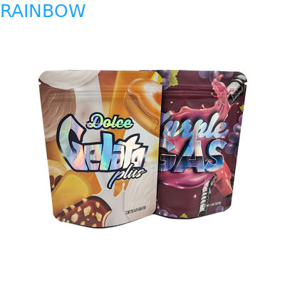 Verpackung aus Silberfolie mit Mylar-Taschen für Kaffeebohnen und Lebensmittel