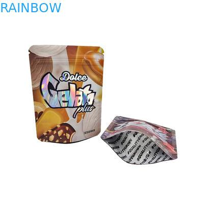 Verpackung aus Silberfolie mit Mylar-Taschen für Kaffeebohnen und Lebensmittel