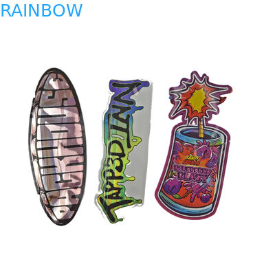 Custom Logo gedruckt Die Cut Ziplock Taschen Kleine Stand Up Tasche 3,5g Lebensmittelverpackung Geruchsicher mit Reißverschluss Mylar Ba