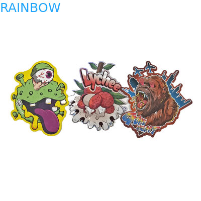 3.5-g, 7-g, 14-g, 28-g, speziell geformte, geruchsfeste Lebensmittel-Süßigkeiten-Tasche