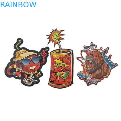 Ziplock-Folienbeutel 3,5 g 7 g 14 g Spezialform kundenspezifische Verpackung Nahrungsmittelgeruchsfeste Mylar-Tasche