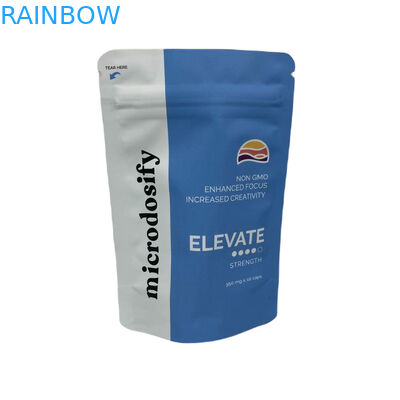 CYMK Farbe Kräuter Weihrauch Verpackung Aluminiumfolie Stand-up Plastik Mylar Reißverschlussbeutel