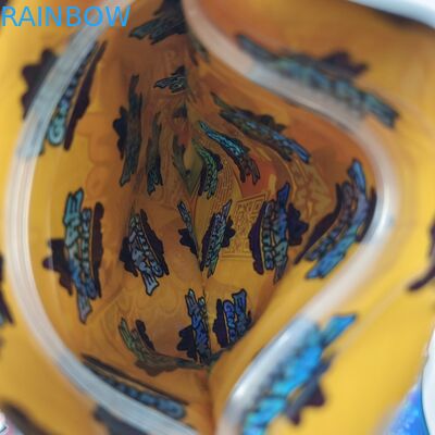 Custom Die Cut Kunststoff gedruckte Logo Geruchsschutz 3.5 Essbare Lebensmittelverpackung Ziplock Essbare Snack Mylar Taschen