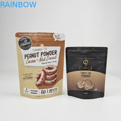 Matte grüne Verpackung Stehbeutel/Aluminiumfolie Verpackung Zip Lock Tasche/Doypack Mylar Lagerung Lebensmittelbeutel