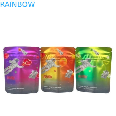 3.5 Gramm Plastiktüten Verpackung Kundennachzeichnung Druck CBD-Cookies wieder verschließbar k