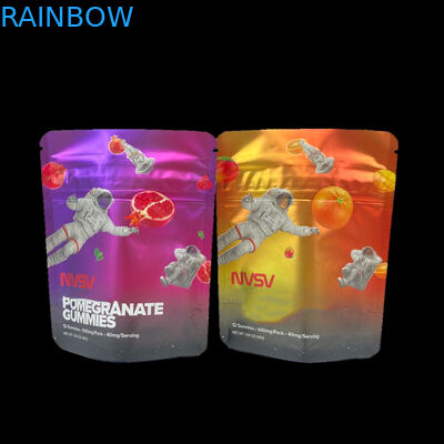 3.5 Gramm Plastiktüten Verpackung Kundennachzeichnung Druck CBD-Cookies wieder verschließbar k