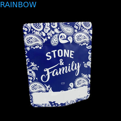 3.5 Gramm Plastiktüten Verpackung Kundennachzeichnung Druck CBD-Cookies wieder verschließbar k