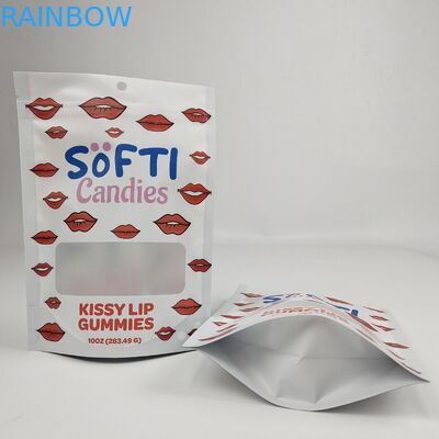 Bestseller Nahrungsmittelqualität Geruchsfeste Feuchtigkeitsfeste Lamierte Aluminiumfolie Zip Lock Tasche Stehen Tasche