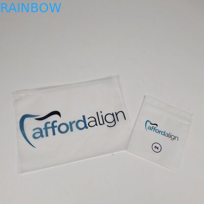 Großhandel recycelbarer dreiseitiger Mylar Verpackung Zahn Aligner für Zahnpflege mit Reißverschluss