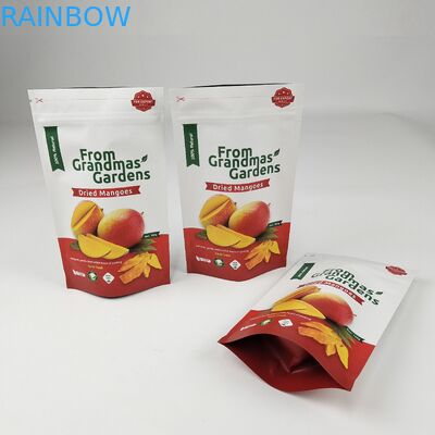 Stand-up-Tasche mit Reißverschluss Geruchssicher Feuchtigkeitssicher Lebensmittel-Grade Kunststoff-Verpackungstüten