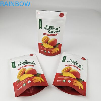Stand-up-Tasche mit Reißverschluss Geruchssicher Feuchtigkeitssicher Lebensmittel-Grade Kunststoff-Verpackungstüten