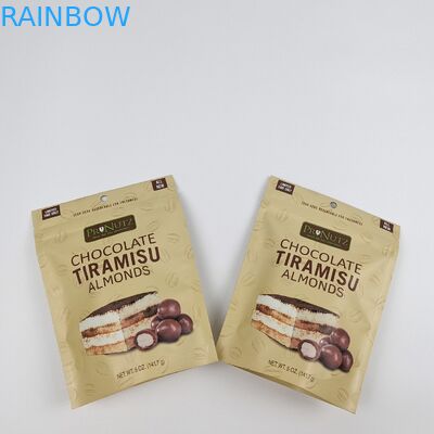 Individuell gefertigter Matt-Oberflächen-Digitaldruck Plastik-Zip-Sperre wiederverschließbar Plastik-Food-Siegel-Verpackungstüte