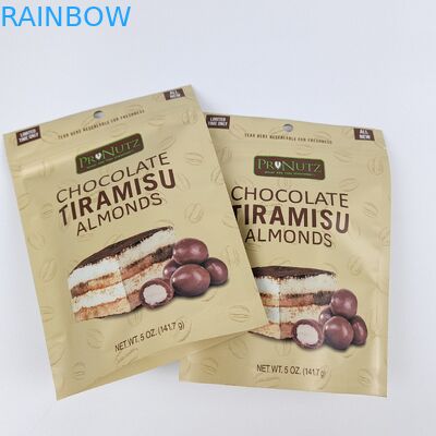 Individuell gefertigter Matt-Oberflächen-Digitaldruck Plastik-Zip-Sperre wiederverschließbar Plastik-Food-Siegel-Verpackungstüte