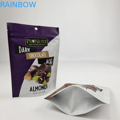 Personalisiertes Logo Digitales Drucken Plastik-Zip-Lock Flat Bag mit Aluminiumfolie-Taschen für Süßigkeiten-Taschen
