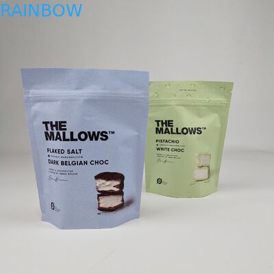 Stand-up-Tasche mit Reißverschluss Gummigummi-Gummi-Plastik-Süßigkeiten Verpackungstüten