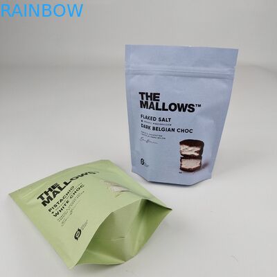 Stand-up-Tasche mit Reißverschluss Gummigummi-Gummi-Plastik-Süßigkeiten Verpackungstüten