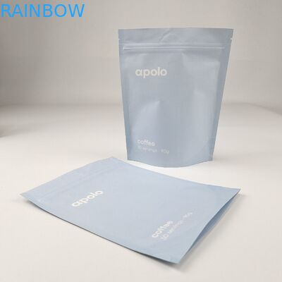 Umweltschonende Stehbeutel Lebensmittelqualität Zip Lock Heizdichtung Druck Biologisch abbaubare kundenspezifische Lebensmittel Kraftpapierbeutel