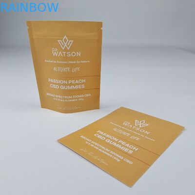 MOPP Kompostierbare Kraftpapierbeutel, Standbeutel, Reißverschluss, Feuchtigkeitssicherung für Lebensmittel