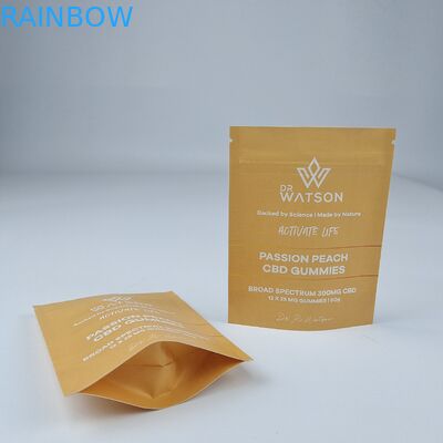 MOPP Kompostierbare Kraftpapierbeutel, Standbeutel, Reißverschluss, Feuchtigkeitssicherung für Lebensmittel