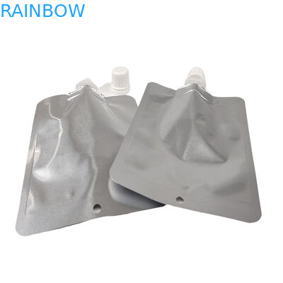 Individuell gedruckte Kunststoff-Stand-Up-Spout-Tasche für Saft Digitale Druck Aluminiumfolie Geruchsschutz-Taschen mit Logo