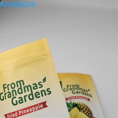 Ökofreundliche digitale Druckmaschine Stand-up-Tasche Tränennotch Trockenfrüchte Cashew-Nüsse Plastikbeutel Verpackung