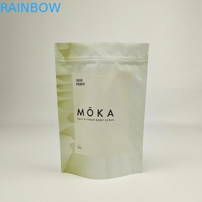 Private Label Spa Natürliche Bad Salz Verpackung Tasche Custom Digital gedruckt Stand Up Ziplock Mylar Tasche Für Körper Scrub Tasche