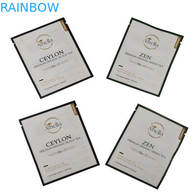 Biologisch abbaubare kleine Tasche für Tee und Kaffee, kompostbar, wieder verschließbar