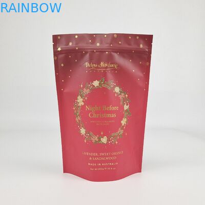 Recycelbarer Reißverschluss Stehen Tasche Aluminiumfolie Körper Schrubben Spa genießen Bad Einweichen Meer Salz Feuchtigkeitsdicht Kunststoff Packagin