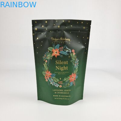 Bestseller Flexible Verpackung Custom Printing Wiederverschließbare Verpackung Stehen Tasche Salz Körper Scrub-Tasche mit Ziplock