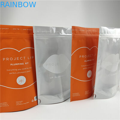 Fabrik Großhandel Lebensmittelverpackung Material Verpackung Matt Aluminiumfolie Stehen Sie auf Tasche Ziplock Doypack Tasche