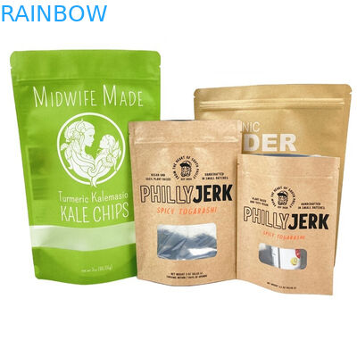 Kraftpapiertaschen für Kekse, Nüsse, Essen, Pulver, Haustierfutter