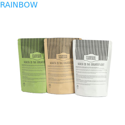 Kraftpapiersäcke für Mangopulver Nahrungsmittel Keksen Nüsse Haustierfutter Umweltschonendes Tee Geruchsschutz Papierbeutel