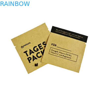 Kaffee-Tee-Probenbeutel 8x8cm Kraftpapierbeutel