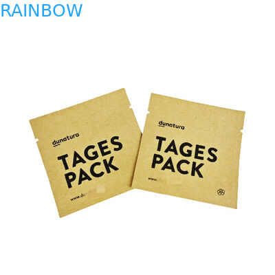 Kaffee-Tee-Probenbeutel 8x8cm Kraftpapierbeutel