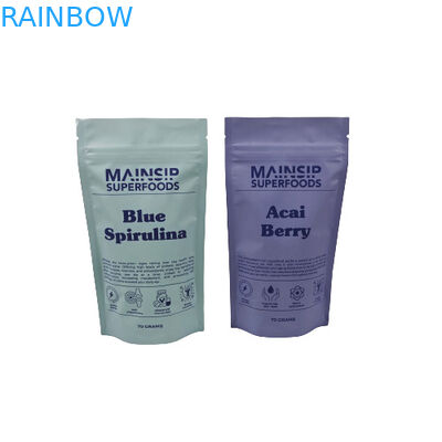 Digitale Druck Mylar Taschen Geruchsfeste Kaffeepulver Verpackung Stehen Sie Zip Lock Tasche mit Aluminiumfolie