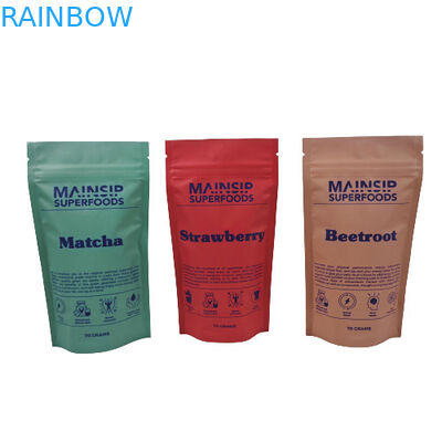 Besondere Geruchsfeste Cookie-Verpackungsbeutel wieder verschließbare Zip-Lock-Plastikbeutel mit Aluminiumfolie