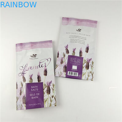 Besondere Größe und Farben verfügbar Verpackung Matte Aluminiumfolie Badsalz Stehen Sie auf Tasche Ziplock Doypack