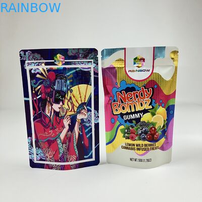 Fabrik-direkt angepasste wieder verschließbare Reißverschluss Tasche VMPET Geruchssicherung Lebensmittelqualität Stand-up Reißverschluss Tasche